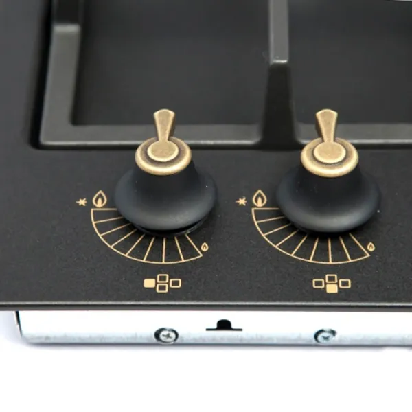 Plită încorporabilă pe gaz Gorenje GW 65 CLB (GDW600) Oțel emailat/ Black photo 5
