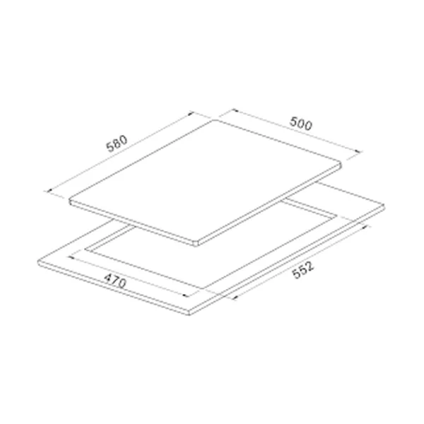 Plită Hansa BHGI65135 Gaz/ Inox photo 2