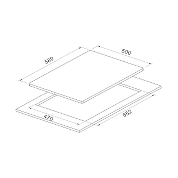 Plită Hansa BHGI65135 Gaz/ Inox photo 2