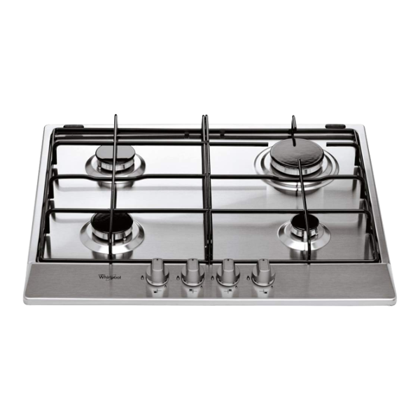 Plită Whirlpool AKR 350 IX Gaz/ Inox Silver photo 2