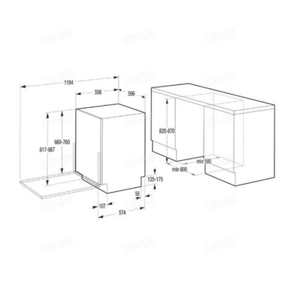 Посудомоечная машина Gorenje GV 63160-C Полногабаритная/ Белый photo 3