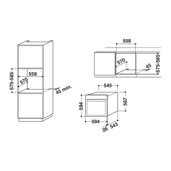 Cuptor Whirlpool AKP 807 IX Încorporabilă/ Silver photo 2