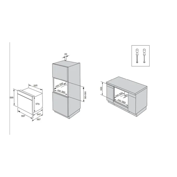 Cuptor încorporabil Gorenje BO 627 INI 3300 W/ Beige photo 7