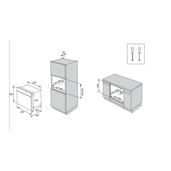 Cuptor încorporabil Gorenje BO 627 INI 3300 W/ Beige photo 7