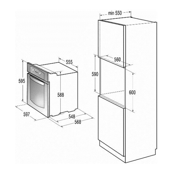 Cuptor Gorenje BO 75 SY2B Încorporabilă/ 3300 W/ Black photo 3