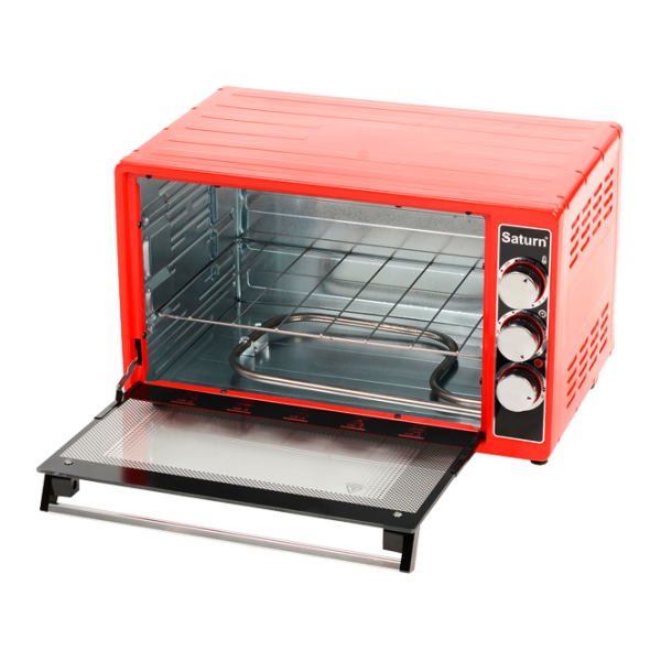 Cuptor electric Saturn ST-EC1073 1500 W/ 33 l/ Red photo 3