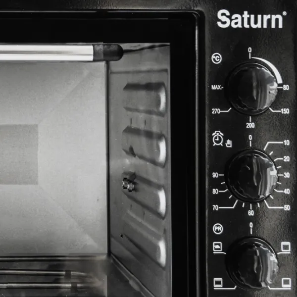 Cuptor electric Saturn ST-EC3802 42 l / 1500 W / Gray photo 5