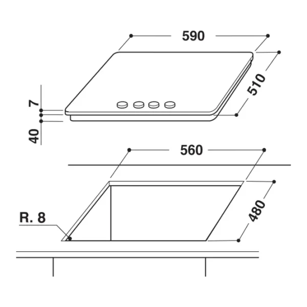 Plită Whirlpool AKA 6422 IX Gaz/ Inox Silver photo 3 Plită Whirlpool AKA 6422 IX Gaz/ Inox Silver photo 3