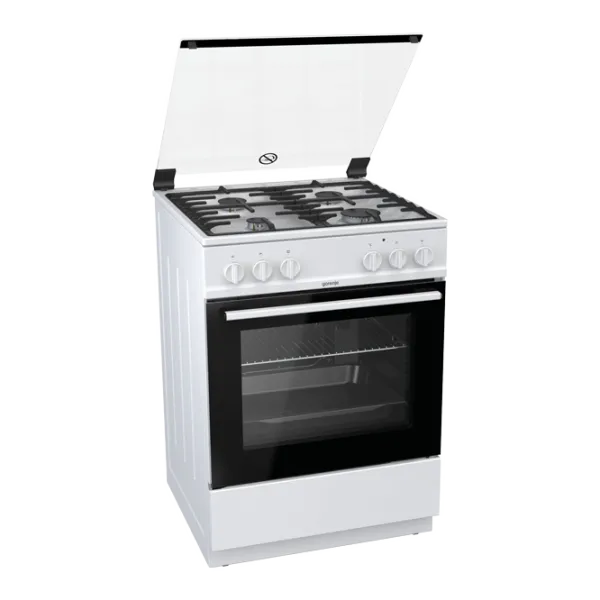 Aragaz Gorenje K 6121 WF Pe gaz/ White photo 2