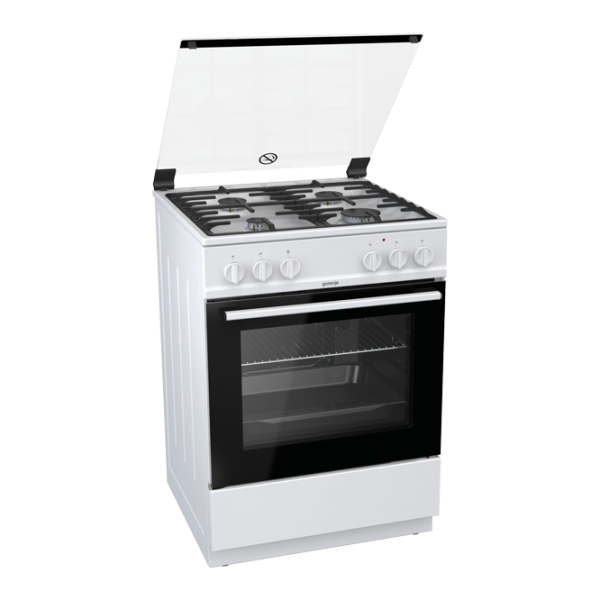 Aragaz Gorenje K 6121 WF Pe gaz/ White photo 2