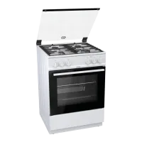 Aragaz Gorenje K 6121 WF Pe gaz/ White photo 2