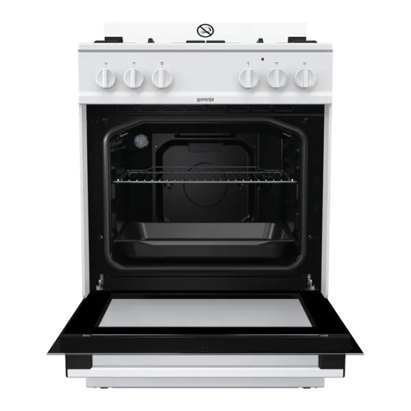 Aragaz Gorenje K 6121 WF Pe gaz/ White photo 3