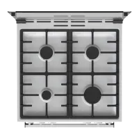 Aragaz Gorenje K 6121 WF Pe gaz/ White photo 4