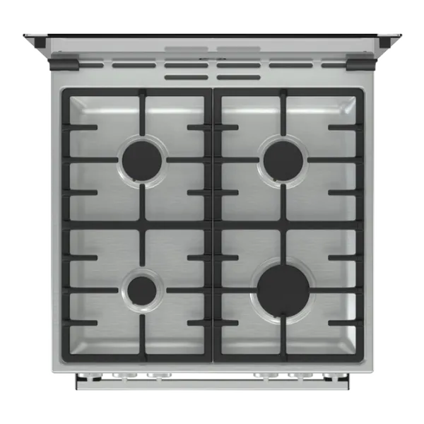Aragaz Gorenje K 6121 XF (RM6A1A-GPG4B) Pe gaz/ Silver/ Inox photo 4