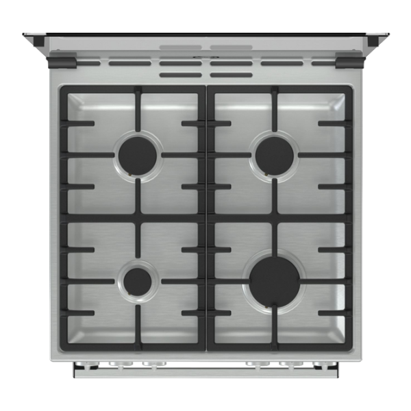 Aragaz Gorenje K 6121 XF (RM6A1A-GPG4B) Pe gaz/ Silver/ Inox photo 4
