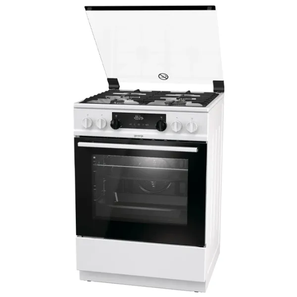 Aragaz Gorenje K 634 WF Pe gaz/ White photo 2