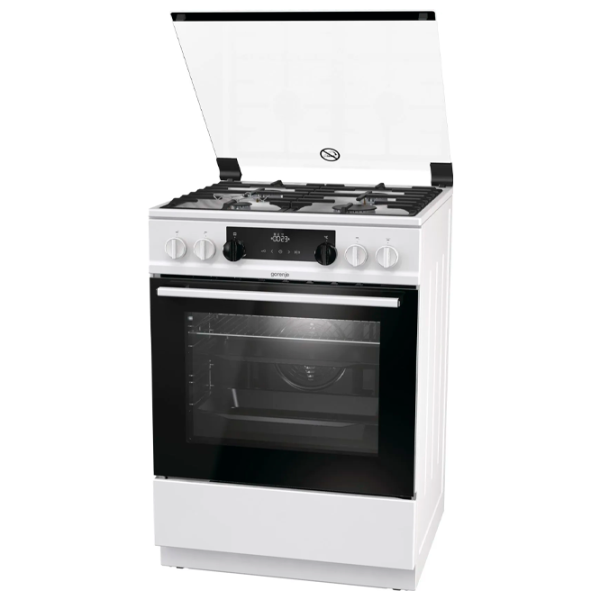 Aragaz Gorenje K 634 WF Pe gaz/ White photo 2