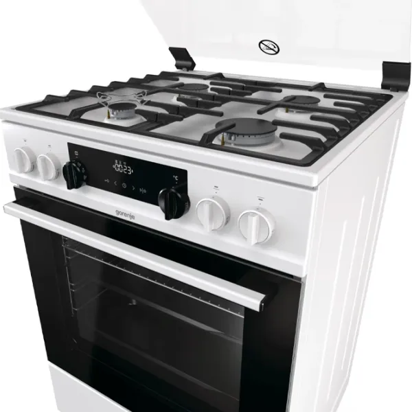 Aragaz Gorenje K 634 WF Pe gaz/ White photo 5