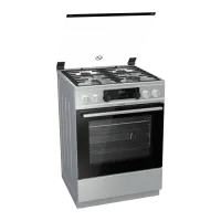 Плита Gorenje K 634 XF (RM6A3E-FPG4B) Комбинированная/ Нержавеющая сталь Серебристый photo 2