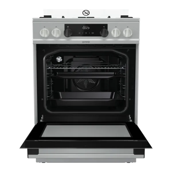 Aragaz Gorenje K 634 XF (RM6A3E-FPG4B) Combinată/ Inox Silver photo 4 Aragaz Gorenje K 634 XF (RM6A3E-FPG4B) Combinată/ Inox Silver photo 4