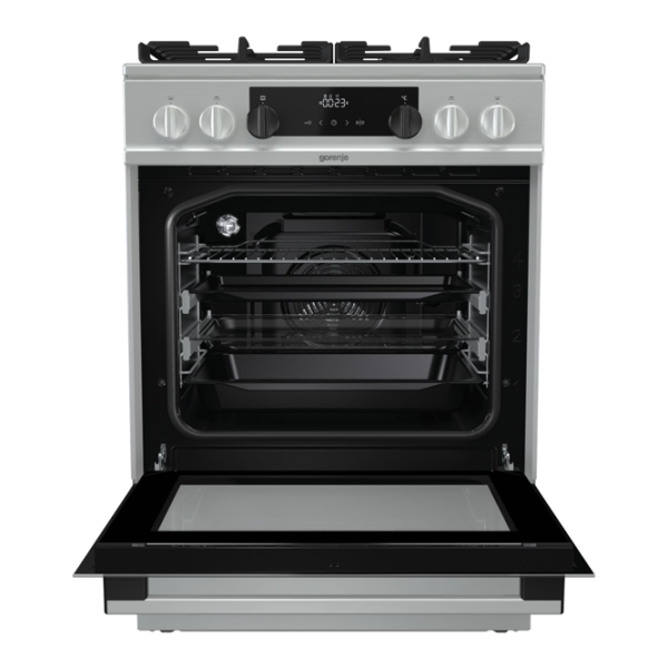 Плита Gorenje KC 644 XU (FM6A4E-UPGDB) Комбинированная/ Нержавеющая сталь Серебристый photo 4