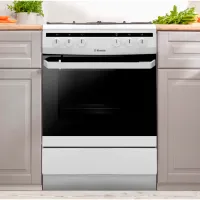 Aragaz Hansa FCMW68020 Pe gaz/ White/ Black photo 6