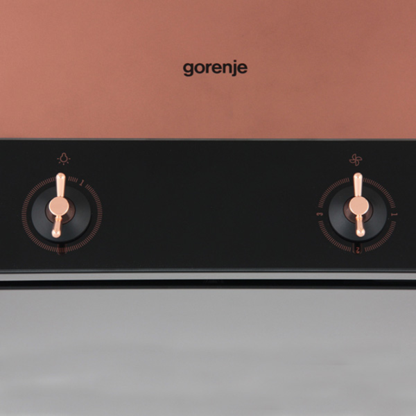 Hotă Gorenje WHT 68 INB (OK-004/ I) Șemineu/ Black/ Bronze photo 7