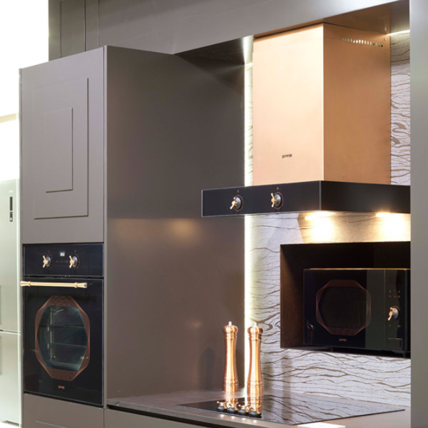 Hotă Gorenje WHT 68 INB (OK-004/ I) Șemineu/ Black/ Bronze photo 8