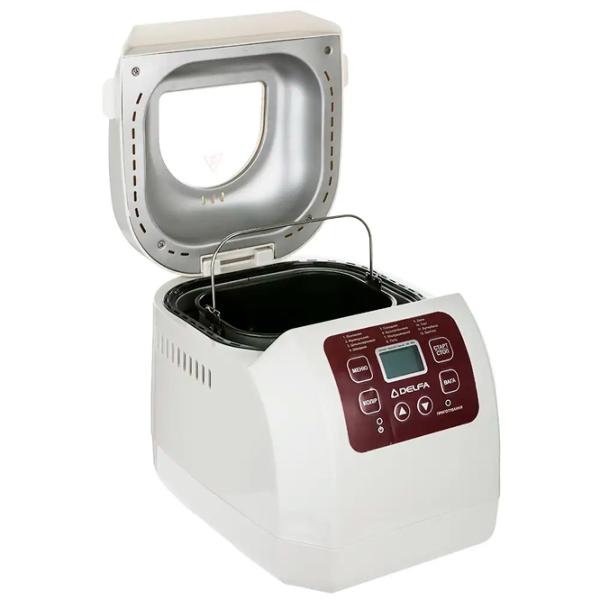 Хлебопечка Delfa DB-1348 550 Вт/ Белый photo 4