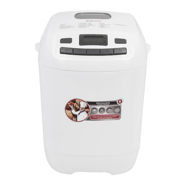Хлебопечка Saturn ST-EC0126  650 Вт/ Буханка/ Белый photo 2