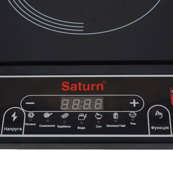 Настольная плита Saturn ST-EC0197 Индукционная/ Черный photo 6 Настольная плита Saturn ST-EC0197 Индукционная/ Черный photo 6