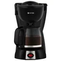 Кофеварка Vitek VT-1521 Капельная/ 0.6 л/ Черный photo 4
