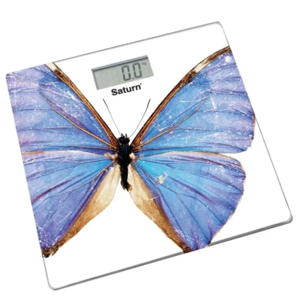 Cântar de podea Saturn ST-PS0282 180 kg/ Blue photo 2