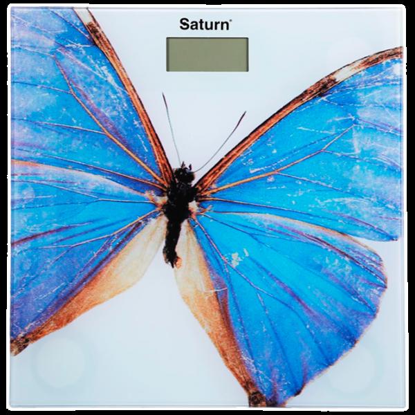 Cântar de podea Saturn ST-PS0282 180 kg/ Blue photo 3
