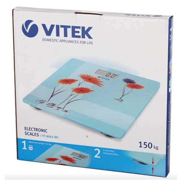 Напольные весы Vitek VT-8065 150 кг/ Синий photo 3