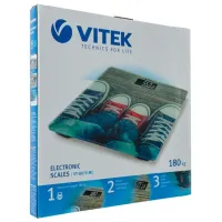 Cântar de podea Vitek VT-8070 180 kg/ Gray photo 4