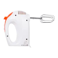 Mixer Maxwell MW-1358 Manual/ 300 W/ Orange White photo 2