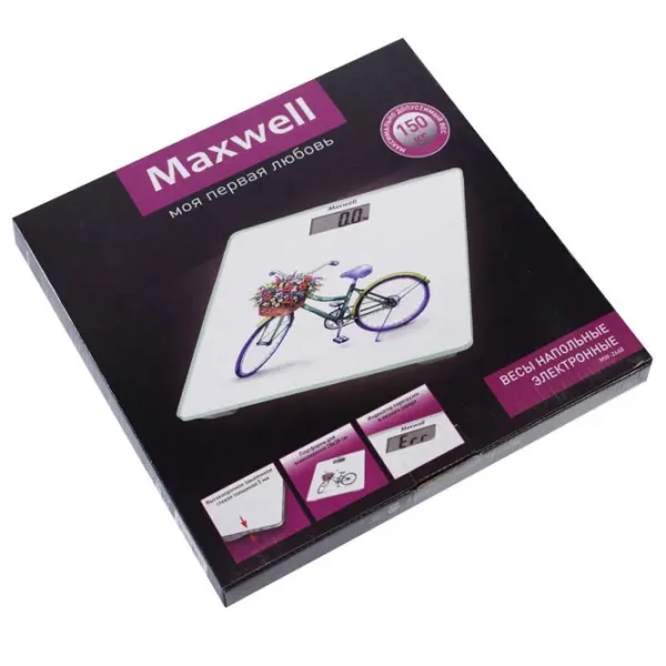 Напольные весы Maxwell MW-2668 150 кг/ Белый photo 6