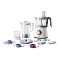 Robot de bucătărie Philips HR7761/00 750 W/ White photo 2