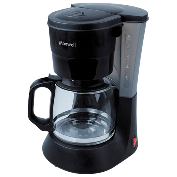 Кофеварка Maxwell MW-1650 Капельная/ 0.6 л/ Черный photo 2