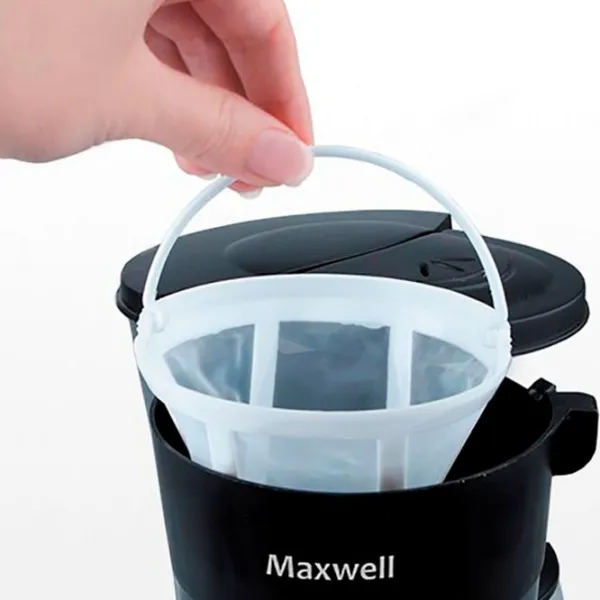 Кофеварка Maxwell MW-1650 Капельная/ 0.6 л/ Черный photo 5