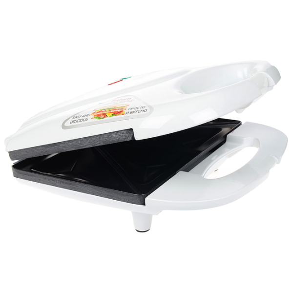 Aparat pentru sandvișuri Saturn ST-EC1082 750 W/ White photo 2