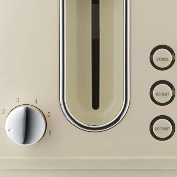 Тостер Gorenje T1100CLI Механическое/ 950 Вт/ Слоновая кость photo 4