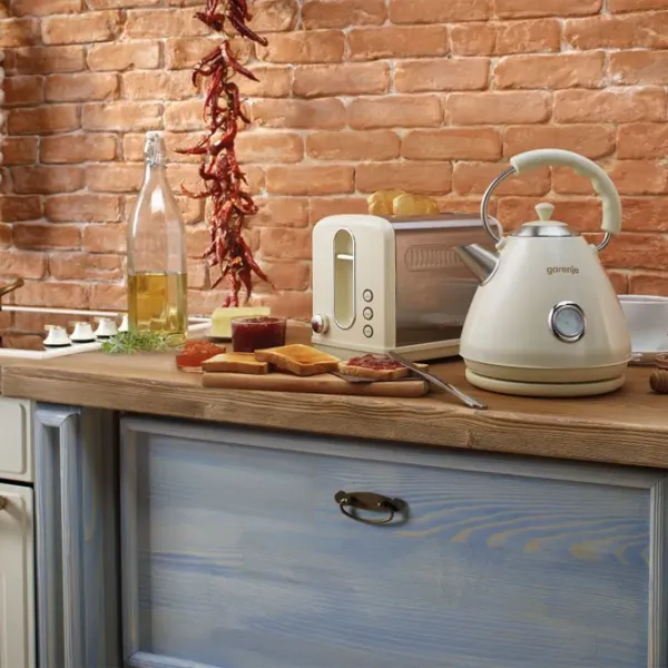 Тостер Gorenje T1100CLI Механическое/ 950 Вт/ Слоновая кость photo 7