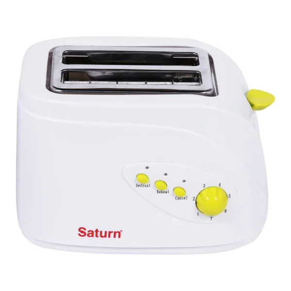 Тостер Saturn ST-EC7021 Механико-электронный/ 750 Вт/ Белый photo 2