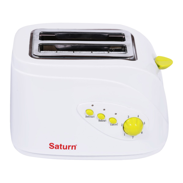 Тостер Saturn ST-EC7021 Механико-электронный/ 750 Вт/ Белый photo 2