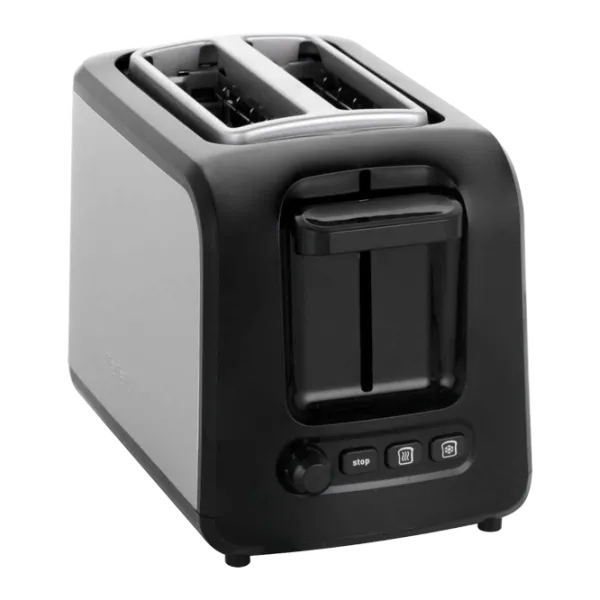 Тостер Tefal TT410D38 Механико-электронный/ 850 Вт/ Inox Черный photo 3