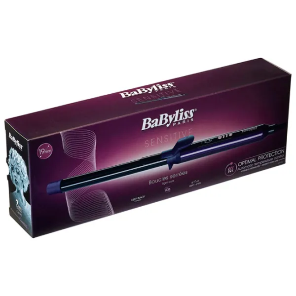 Ondulator de păr Babyliss C619E Cilindrică/ Purple Black photo 6