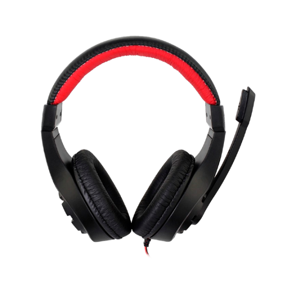 Наушники Gembird Gaming GHS-01 Красный Черный Проводная/ Игровой photo 2 Наушники Gembird Gaming GHS-01 Красный Черный Проводная/ Игровой photo 2