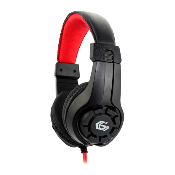 Наушники Gembird Gaming GHS-01 Красный Черный Проводная/ Игровой photo 3 Наушники Gembird Gaming GHS-01 Красный Черный Проводная/ Игровой photo 3